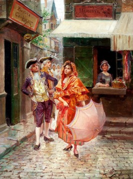 パリの勇敢なスペイン ブルボン王朝 マリアノ アロンソ ペレス Oil Paintings